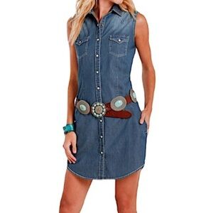 Panhandle Western Jean Dress